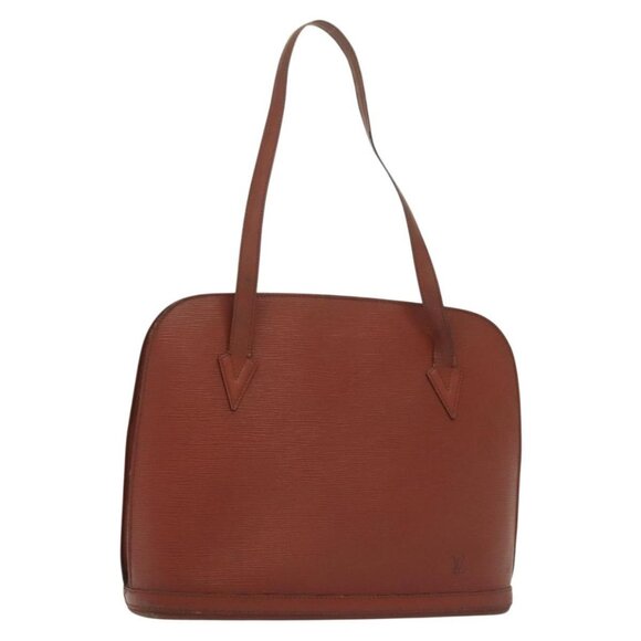 LOUIS VUITTON Epi Lussac Shoulder Bag Brown M52283 LV Auth 136432 - Picture 1 of 16